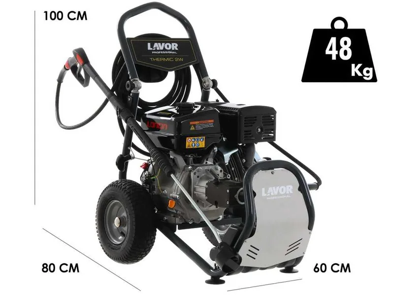 Lavor Thermic 2W 13L - Nettoyeur haute pression thermique professionnel - 310 Bar - Moteur Loncin G390F - 13 CV