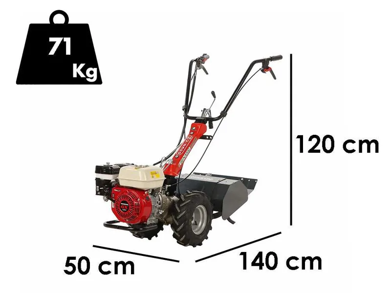 Benassi MC2300Hgx Reverso - Motoculteur à essence - Honda GX160 - 5,5 CV