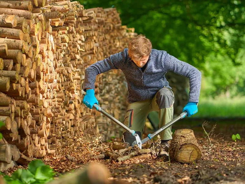 Gardena EnergyCut Pro L - Coupe-branches à enclume - Longueur 75cm
