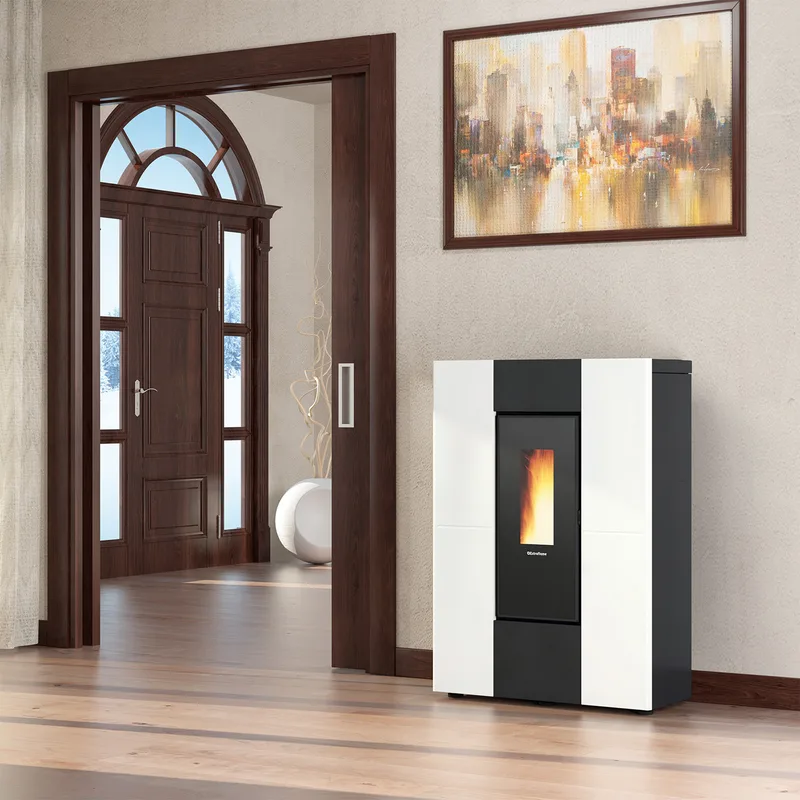 Extraflame Marilena Plus 5.0.16 poêle à granulés acier blanc