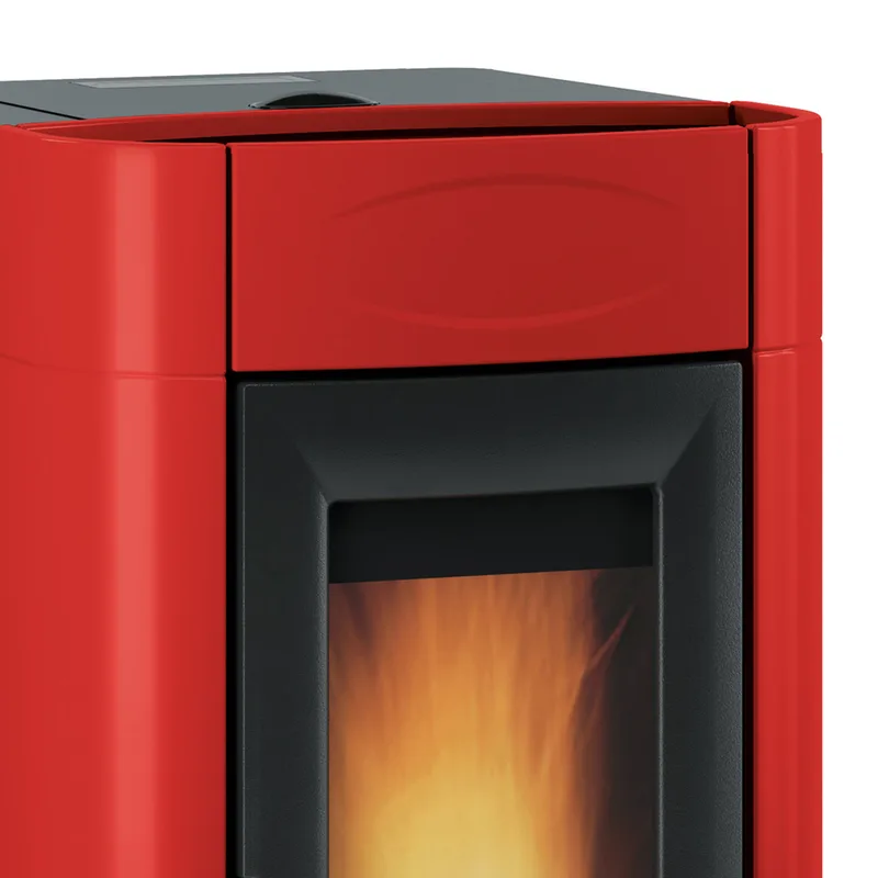 Extraflame Isidora Idro H16 5.0 Evo Poêle à granulés bouilleur Evolution Line bordeaux