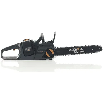 Batavia - Tronçonneuse à batterie 2 x 18 V 2 Ah - Guide 38 cm