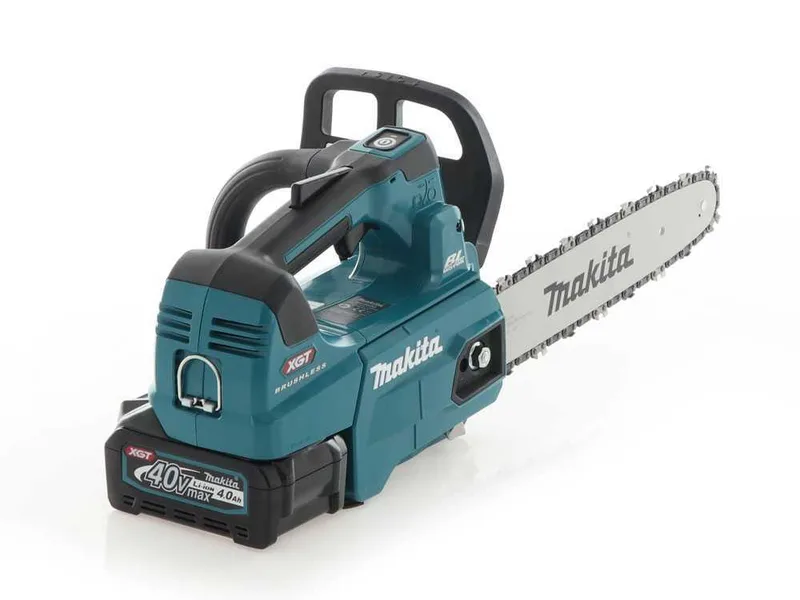 Makita UC003G - Tronçonneuse à batterie 4 Ah 40 V - Guide 30 cm