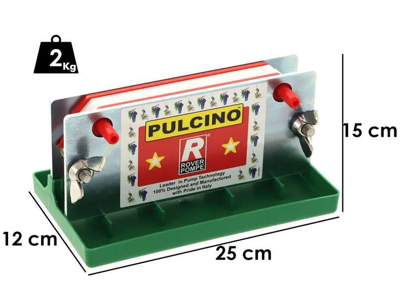 Rover Pulcino 3 - Filtre pour vin à cascade