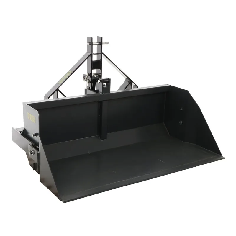 Godet arrière pour tracteur Blackstone B-PAL 160 - avec lame de 160 cm - charge 700Kg