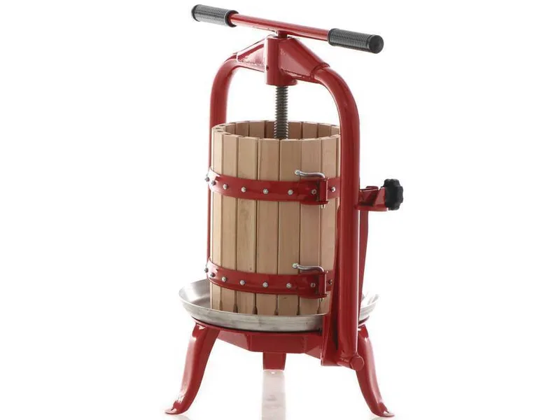 Baesso F20 - Pressoir à vis pour fruits et légumes 11 L – Cage en bois