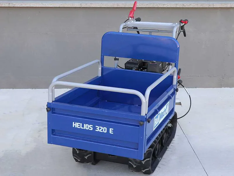 Brouette à moteur à chenilles BullMach Helios 320 E - Caisson extensible manuel 320Kg