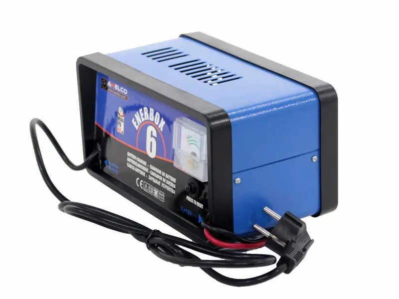 Awelco ENERBOX 6 - Chargeur de voiture - alimentation monophasée - batteries 12V de 10 à 40Ah