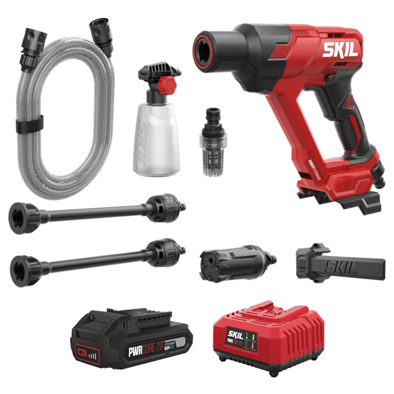 Skil 0762 CA - Pistolet de nettoyage à pression sans fil - 20V/2Ah
