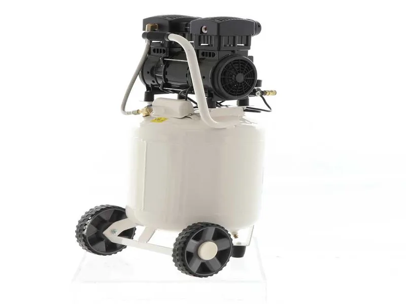 BlackStone V-SBC50-15 - Compresseur d'air silencieux oilless - Moteur 1.5 CV - 50 Litres - Vertical