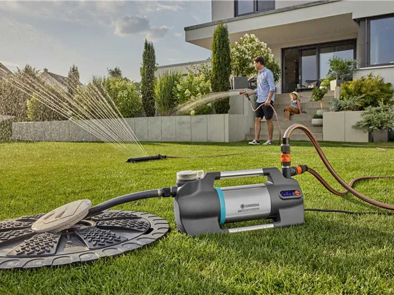 Gardena 6500 SilentComfort – Pompe électrique de jardin pour arrosage – Contrôle via Bluetooth - 1300 W
