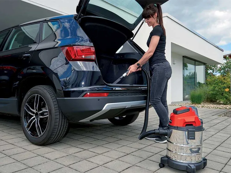 Einhell TC-VC 18/20 Li - Aspirateur solide et liquide à batterie - 18V 5.2Ah