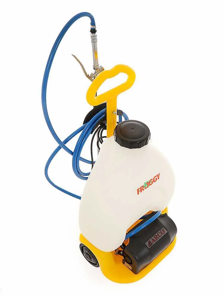 Pompe de pulvérisation électrique à trolley ARCO Froggy Eco - Réservoir de 20L