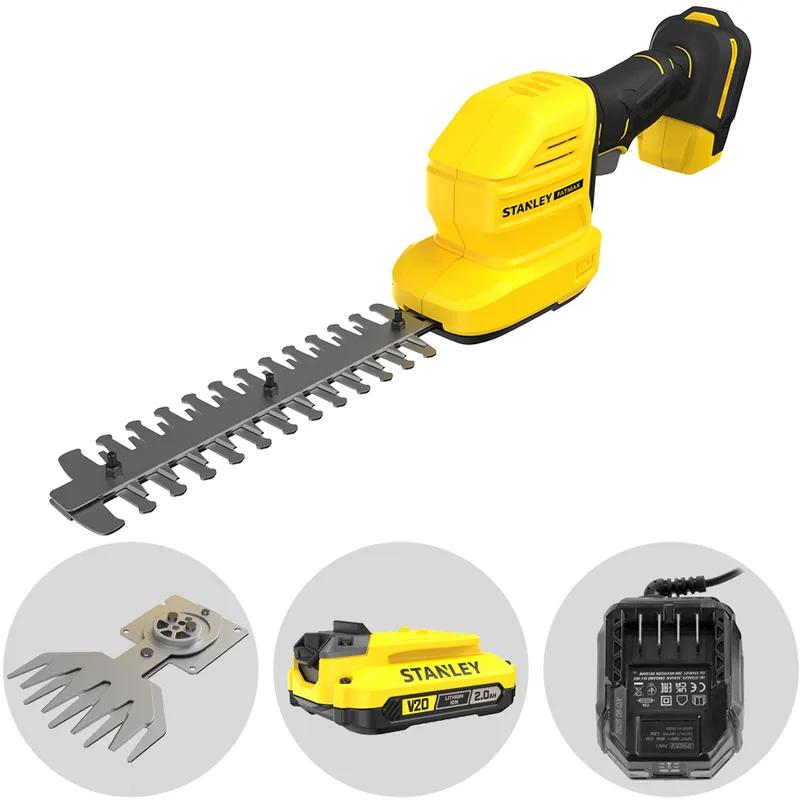 Stanley Fatmax STCSS20D1-QW - Cisaille à gazon sans fil - 18 V 2 Ah