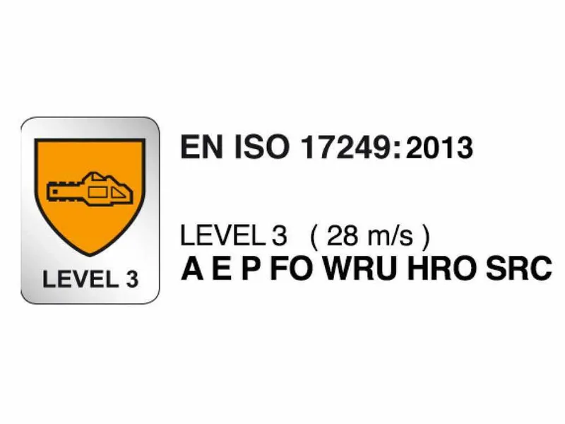 Chaussures de sécurité anti-coupure STRONG A E P FO WRU HRO SRC - Taille 42
