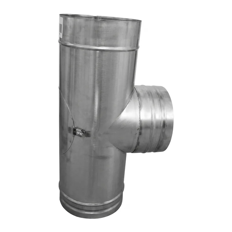 Schiedel Raccordement de conduit PPL 90° avec ouverture de nettoyage Ø 180 mm