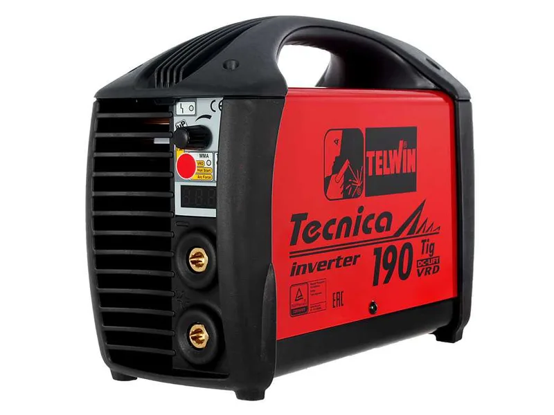 Telwin Tecnica TIG 190 DC - Poste à souder inverter (TIG LIFT, MMA) + Kit, courant continu (DC)