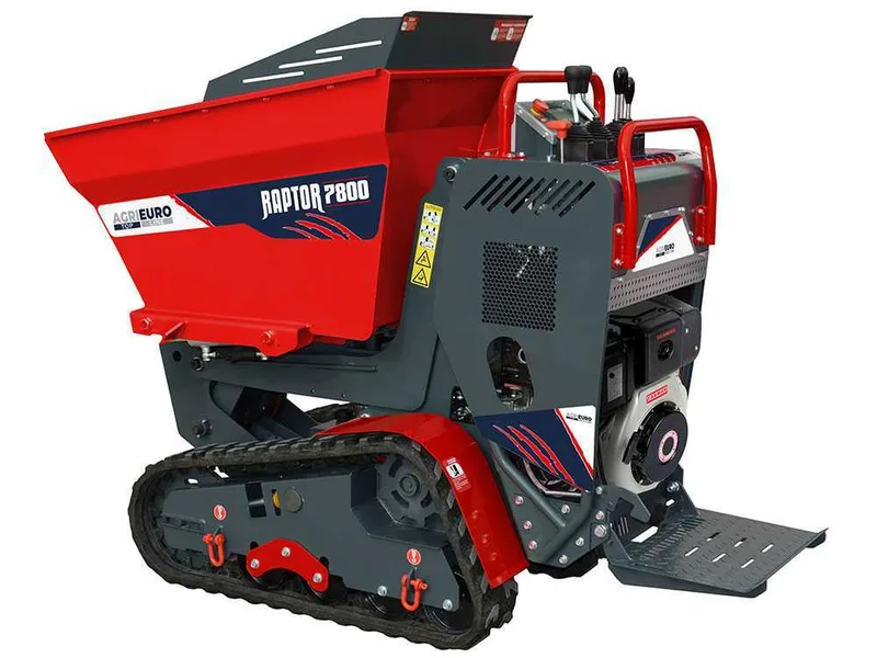 Brouette à moteur sur chenilles AgriEuro Top-Line raptor 7800 yedt 4.0 - Yanmar L100E