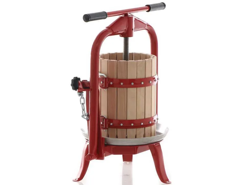 Baesso F20 - Pressoir à vis pour fruits et légumes 11 L – Cage en bois