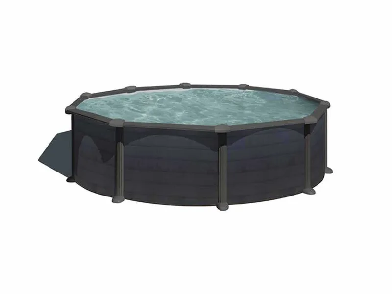 Gre Granada Ronde Ø460 x 132 cm - Piscine hors-sol en acier
