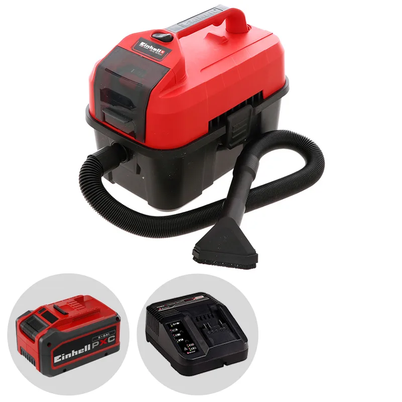 Einhell TE-VC 18/10 Li - Aspirateur portatif à batterie - 18V 5-8 Ah