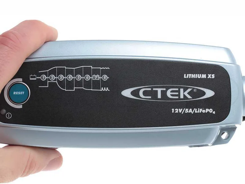 Ctek lithium xs - Chargeur de batterie/mainteneur de charge - 8 étapes - batteries 12V au lithium-fer-phosphate