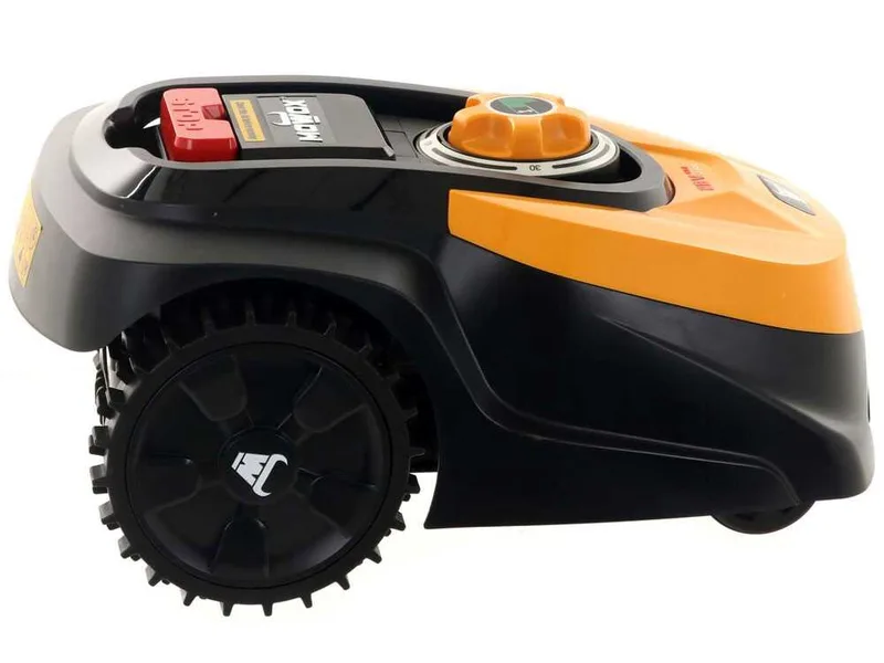 Mowox RM 800 Li BT - Robot tondeuse - Tondeuse avec fil périphérique - batterie au lithium 28V 2.5 Ah