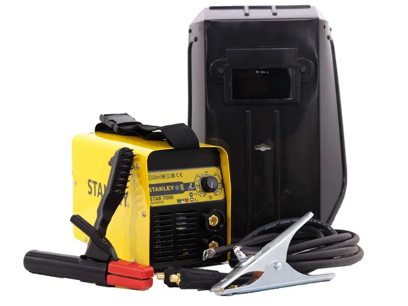 Poste à souder inverter MMA Stanley STAR 7000 - 200A max - 230V - cycle @200A - kit