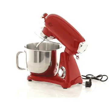 DCG KM1510R 7l - Batteur mélangeur planétaire - Avec cuve en acier de 7 litres - Multifonction à enclenchement rapide