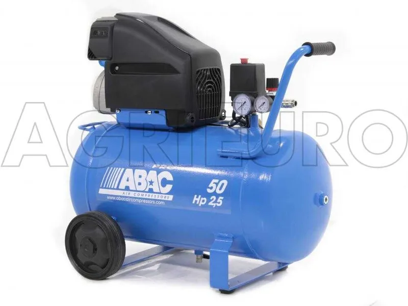 Abac montecarlo L25P - Compresseur d'air électrique monophasé - Moteur 2,5 CV - 50 L