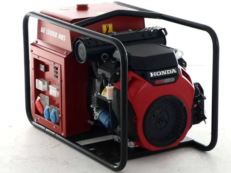 MOSA GE 13000 HBS - Groupe électrogène à essence 10.4 KW - Continu 9 kW Triphasé - Moteur Honda GX630