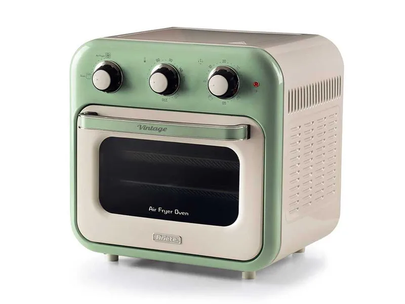 Ariete Vintage Vert - Friteuse à air et four électrique 16 L