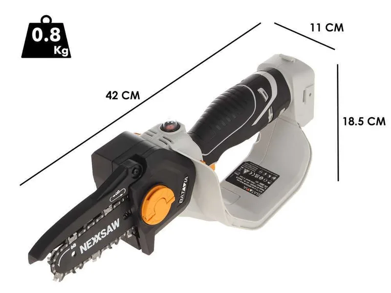 Élagueuse sur batterie Batavia nexxsaw V3.1 - 18V - sans chargeur ni batterie