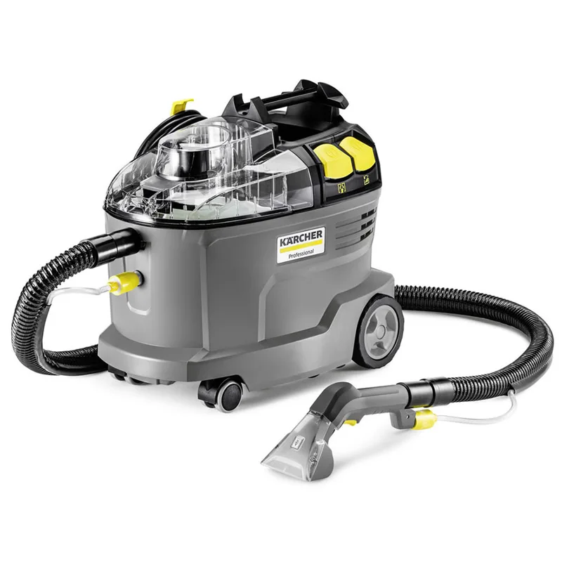 Nettoyeur de Karcher Pro Textiles puzzi 8/1 - Injecteur extracteur pour moquette - Puissance 1200W - tension 220/240
