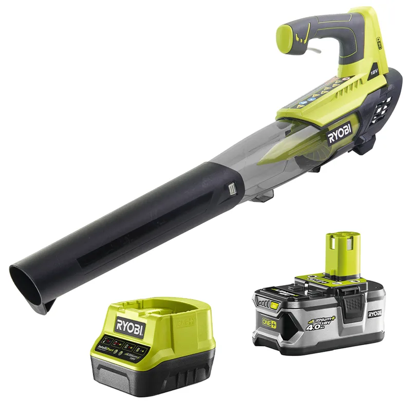 RYOBI OBL18JB - Souffleur avec turbine Jet à batterie - 18 V 4 Ah