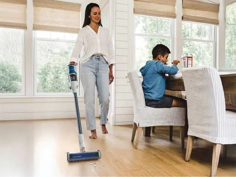 Shark FloorDetect BU1120EU - Aspirateur - Balai sans fil - Batterie 18 V 2,3 Ah