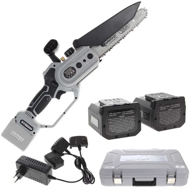 Élagueuse sur batterie Volpi KVS8000 - 21.6V 4 Ah - barre de 19 cm