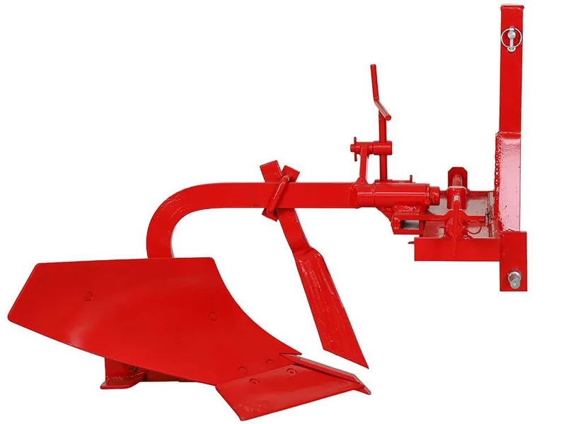 MDS-02B - Charrue mono-soc à dent - Réglage latéral manuel par vis - Pour tracteurs avec attelage à trois points