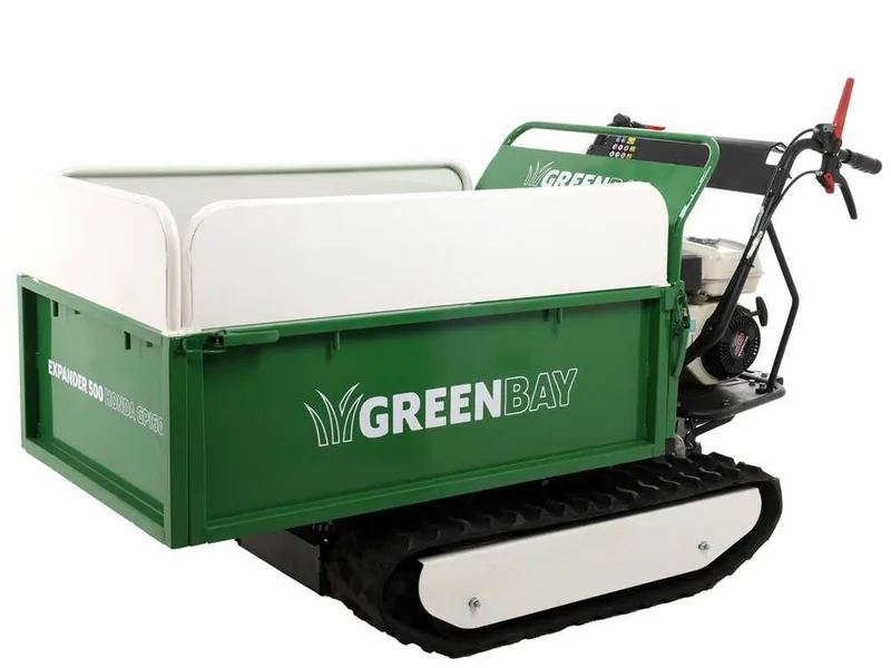 Brouette à moteur GreenBay expander 500 honda GP160 - Caisson extensible - Charge 500 kg