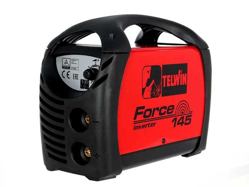 Poste à souder inverter à électrode courant continu Telwin FORCE 145 - 130A, kit