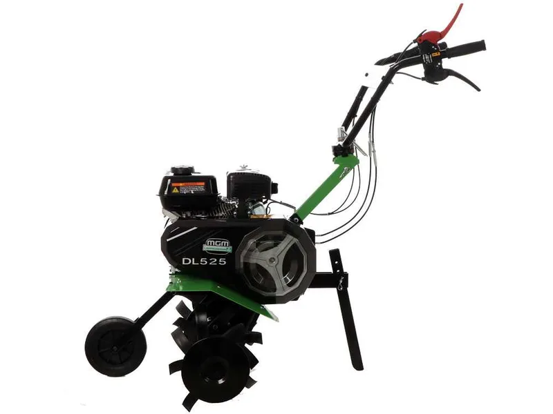 Lampacrescia MGM DL525 - Motobineuse à essence 7 CV - Moteur Loncin