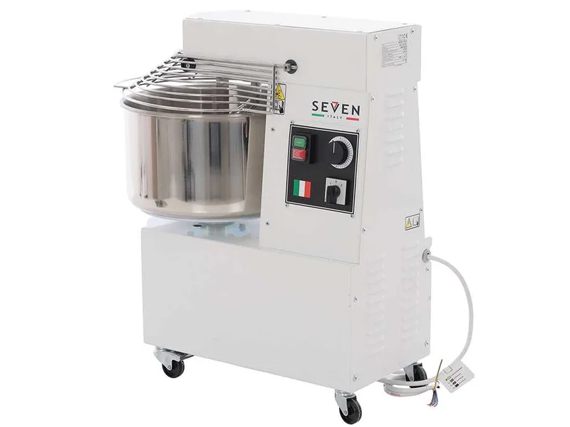 Seven Italy GH H 30 TR 2 V - Pétrin à spirale - 25 kg triphasé à 2 vitesses et haute hydratation