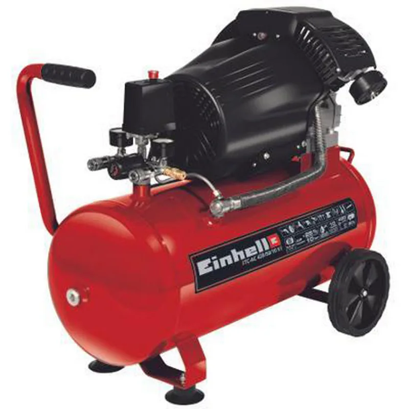 Einhell TC-AC 420/50/10 - Compresseur d'air électrique sur chariot - Moteur 3 CV - 50 L d'air comprimé