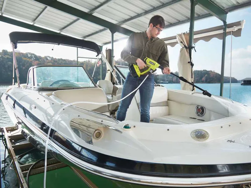 RYOBI RY18PW22A - 125 EZClean - Pistolet à pression à batterie - 18V - 2.5Ah