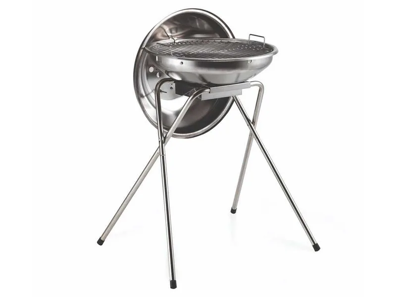 Ompagrill 485 Pro Inox 70480/Cover - Barbecue à charbon
