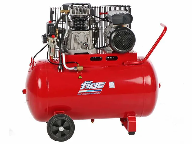 Fiac AB 100/268 M - Compresseur électrique monophasé à courroie - Moteur 2 CV - 100 L