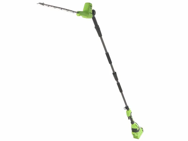 Greenworks PH40B01-01 - Taille-haie électrique sur perche téléscopique orientable - 40 V