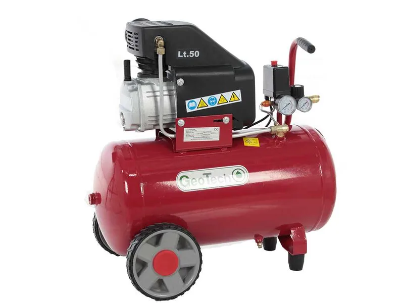 GeoTech AC 50-10-25C - Compresseur électrique 50 lt air comprimé - moteur 2.5 CV