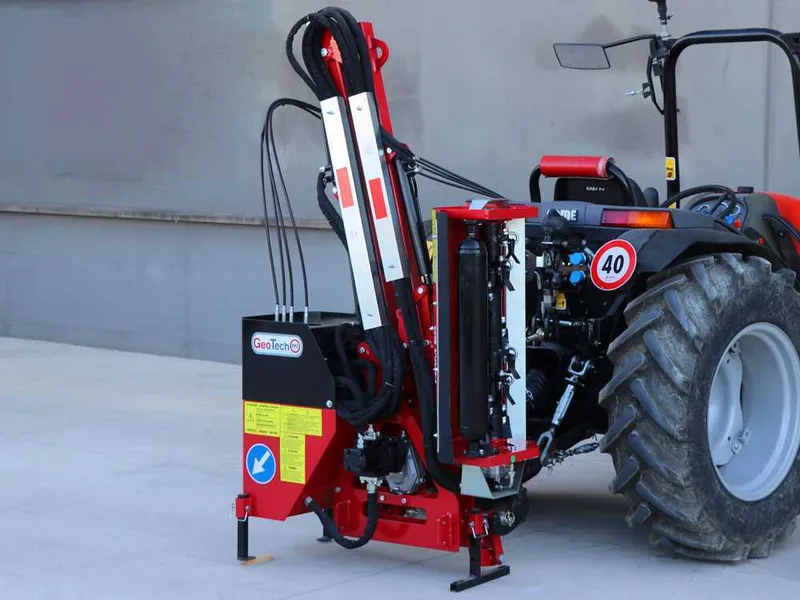 GeoTech Pro HRM 100 - Épareuse pour tracteur