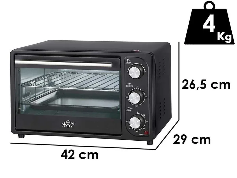 DCG MB9803N - Four électrique LT 16 1200 W